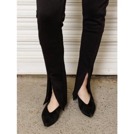【YENN】 FRONTSLITLEGGINGS　※予約