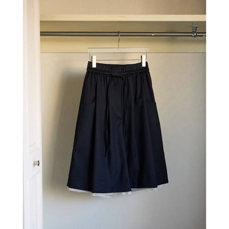 【anuke】Hightwist Half Pants　※納期8月下旬～9月下旬