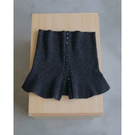 【anuke】Wool 2way Bustier　※納期11月中旬～12月中旬