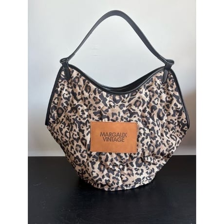 【MARGAUX VINTAGE】レオパードパディングBAG