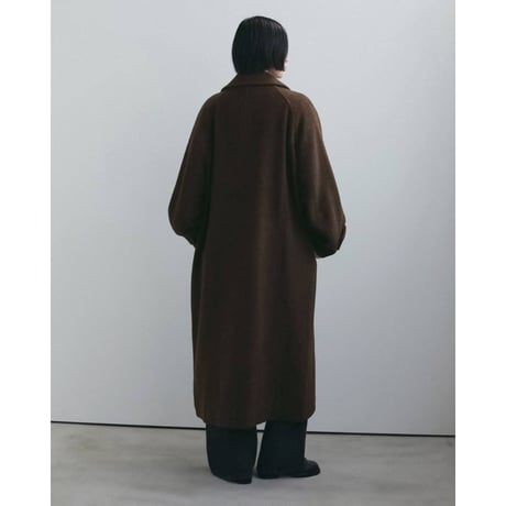 【anuke】Soutiencollar Over Coat　※納期11月中旬～12月中旬
