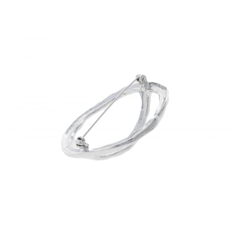 【Sea'ds Mara 】Anchor chain motif brooch
