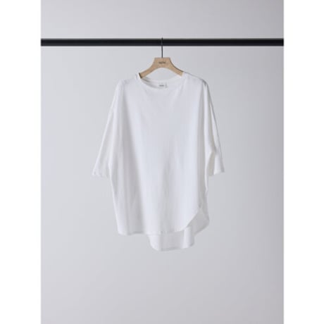 【YENN】 TWIST HEM TEE　納期：2026年2月上旬～3月上旬