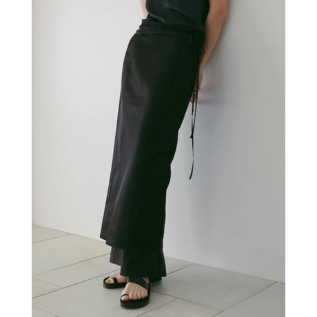 【anuke】Sheer Knit Skirt　※納期3月上旬～4月上旬
