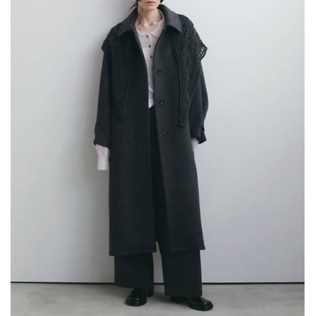 【anuke】Over Knit Shirts
