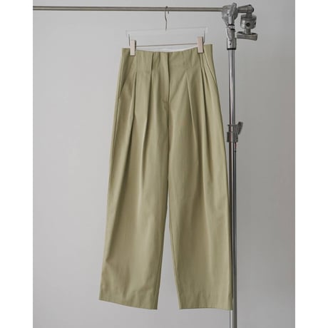 【anuke】Twill Loose Pants