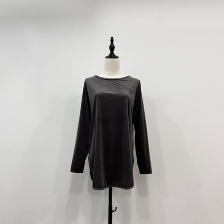 【siro de labonte】round long pullover