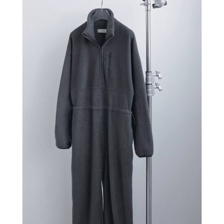 【anuke】Fleece Halfzip Combinaison　※納期11月上旬～12月上旬