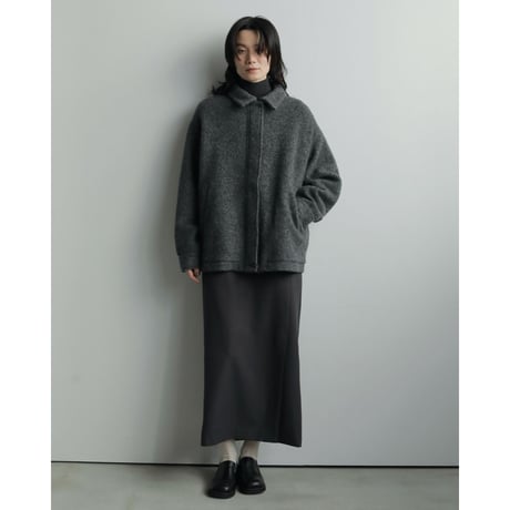 【anuke】Sliver Zip Blouzon※10月下～11月下