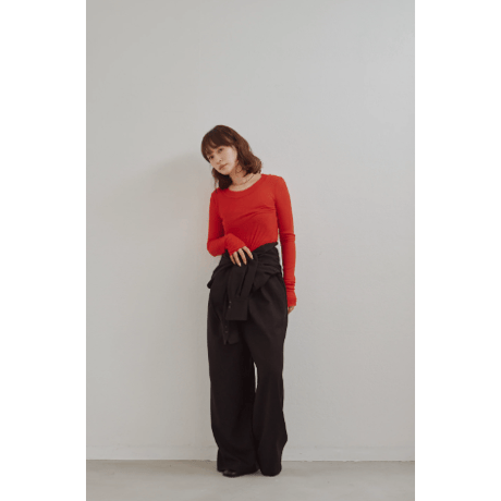 【Hella】Zip Front Jumpsuit　※納期9月末～10月末