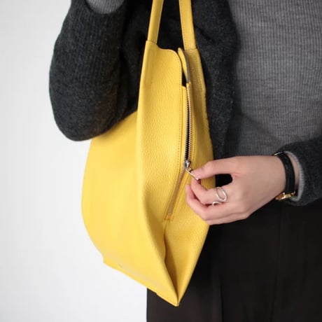 【blancle】S.LEATHER SIDEZIP TACK TOTE　bc1180