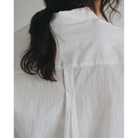 【anuke】Sheer Compact Shirts　納期：7月上旬～8月上旬