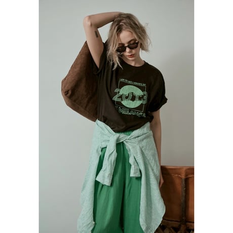【LE MELANGE】ビッグサイズロゴTee