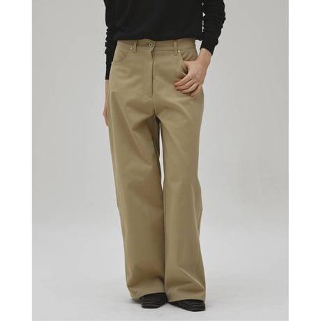 【TODAYFUL】Cottontwill Cocoon Pants　※納期9月中旬～10月中旬