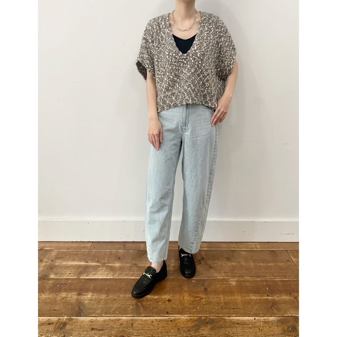 トップス siro de labonte short vest siro de labonte】short vest | selectshop kusukusu