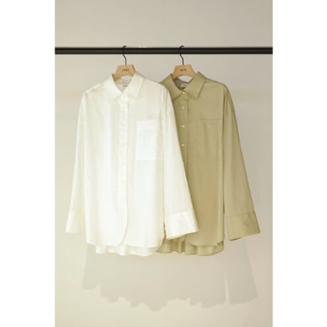 【YENN】POPLIN BIG SHIRT