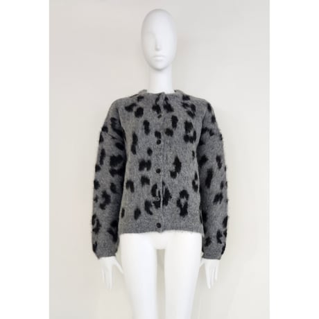 【Boutique Ordinary】Cheetah Knit Cardigan