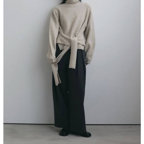 【anuke】Layered Soft Knit　※納期11月上旬～12月上旬
