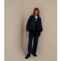 【Boutique Ordinary】Soft Curvy Tuck Denim Pants