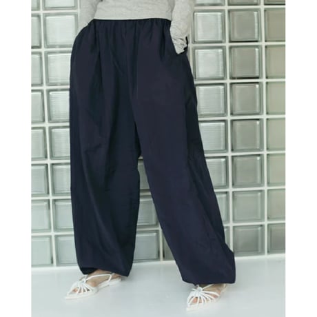 【ànuke】Nylon Volume Pants