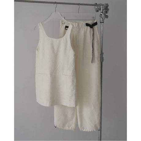 【anuke】Jacquard Drawstring Pants　※納期5月中旬～6月中旬