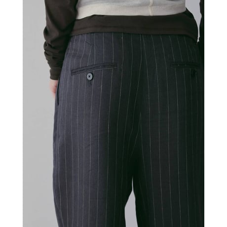 【anuke】Linen Tuck Pants