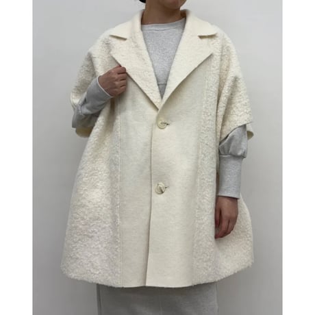 CYNICAL リバーシブルボアポンチョコート CYNICAL リバーシブルボアポンチョコート 【CYNICAL】ボアスライバー