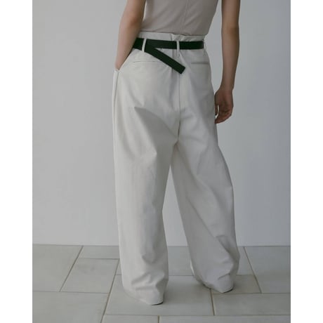 【anuke】Twill Loose Pants