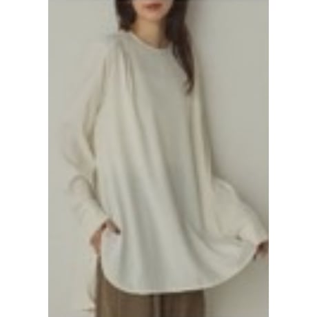 【hunch】ストレッチジョーゼット万能ブラウス