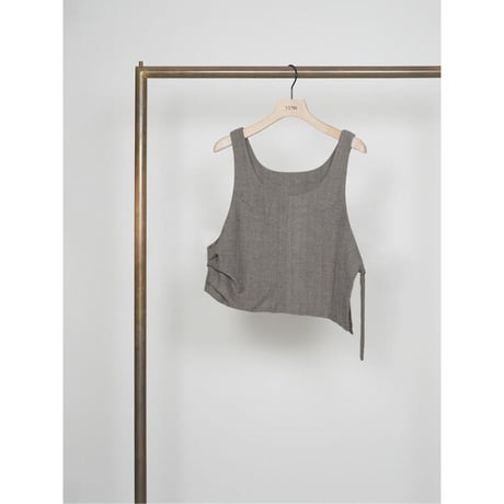 【YENN】WOOL BUSTIER PO