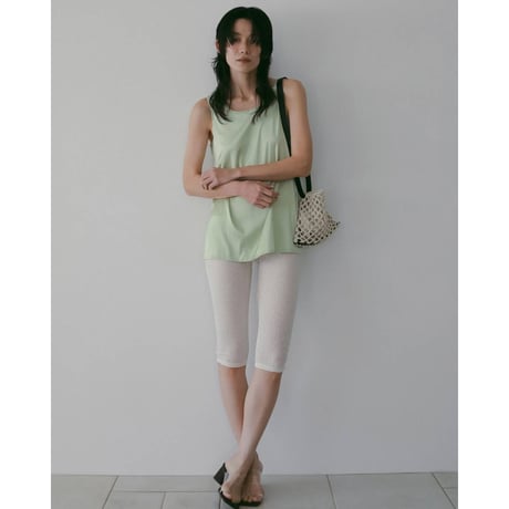 【anuke】Cutlace Biker Pants　※納期4月中旬～5月中旬