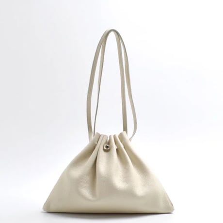 【blancle】S.LEATHER GATHER BAG bc1232
