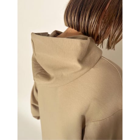 【YENN】HOODED LONG TEE