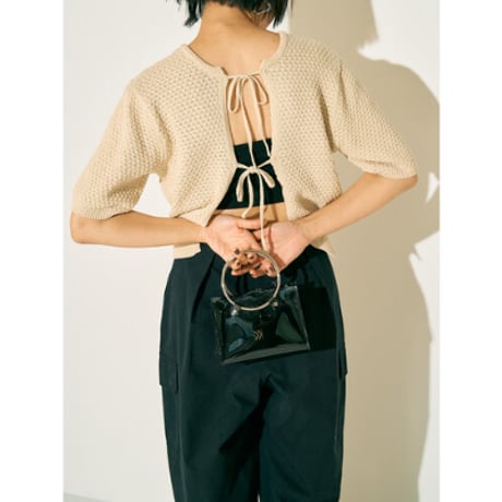 【YENN】RING CLEAR BAG MINI