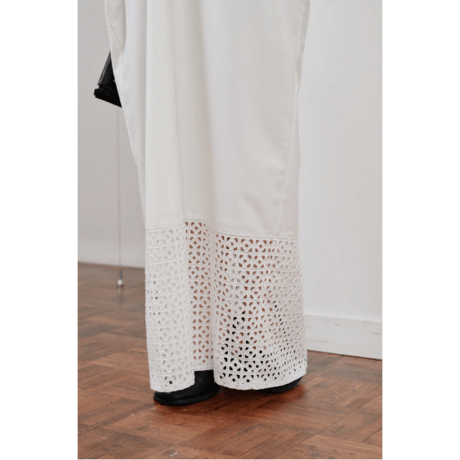 【Hella】lace tie over dress　※納期6月中旬〜7月中旬