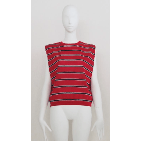 【Boutique Ordinary】Striped Sleeveless Top