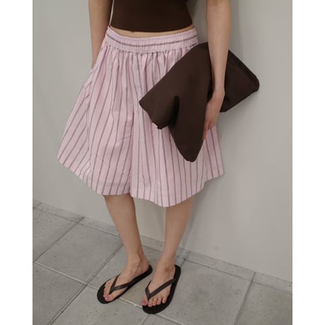 【TODAYFUL】Easy Stripe Halfpants　※納期4月下旬〜5月下旬