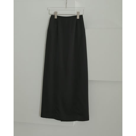 【anuke】Satin Pencil Skirt　※納期2月下旬〜3月下旬