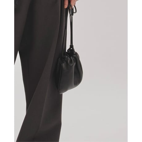 【TODAYFUL】Drawstring Leather Bag　※納期11月中～12月中