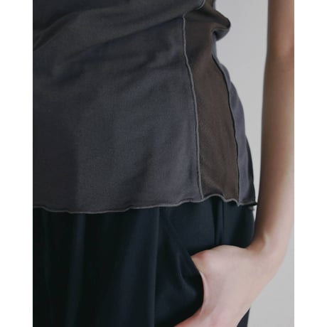 【anuke】Bicolor Tank Top