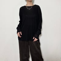 【siro de labonte】crewneck L/S Tshirt