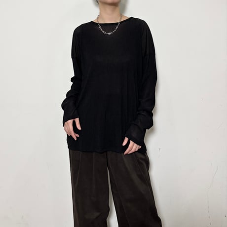 【siro de labonte】crewneck L/S Tshirt