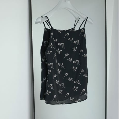 【anuke】Flower Jacquard Tops　※納期5月中旬〜6月中旬