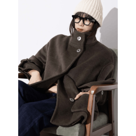 【MARGAUX VINTAGE】スタンドカラーコート