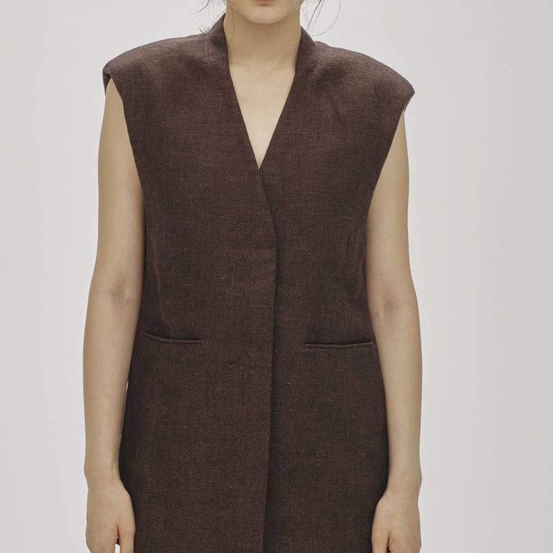 TODAYFUL】Linen Over Vest | selectshop kusukusu