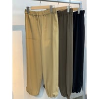 【cafune】mat stretch baker pants
