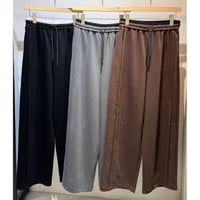 【kusukusu select】サイド比翼ワイドパンツ