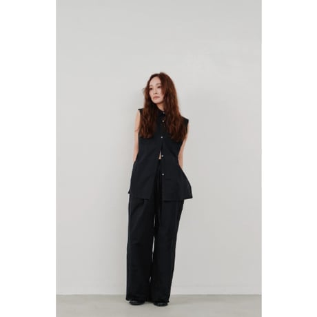 【Hella】embroidery easy pants　※納期5月中旬〜6月中旬