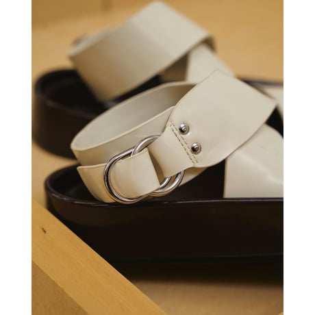 【TODAYFUL】Chunky Belt Sandals　※納期 3月中旬〜4月中旬
