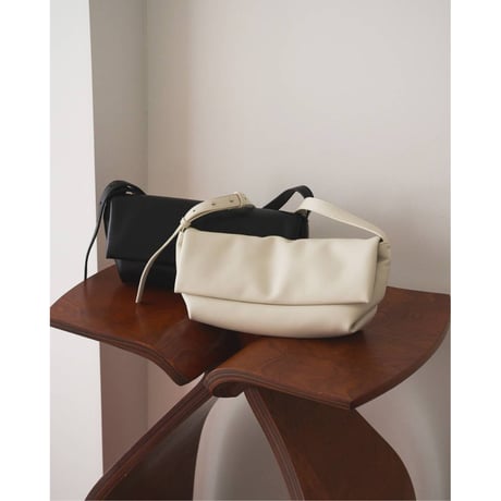 【anuke】Ecoleather Wrap Bag